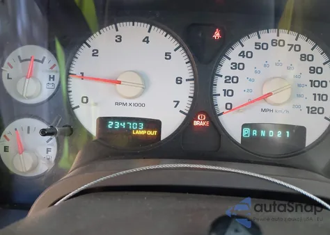 2003 Dodge Ram 1500 Slt/Laramie/St из США, поврежденный, VIN 1D7HA18N53J525680